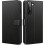 (Black) For Samsung S20 5G Wallet Case PU Leather Wallet Flip Phone Case 1