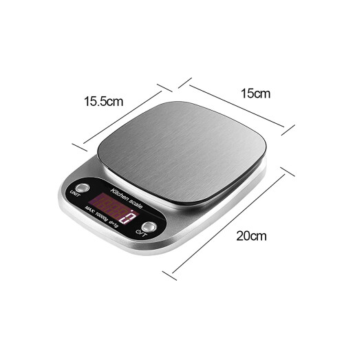 10kg Kitchen Scales Portable Electronic Digital LCD Weighing Scale 2
