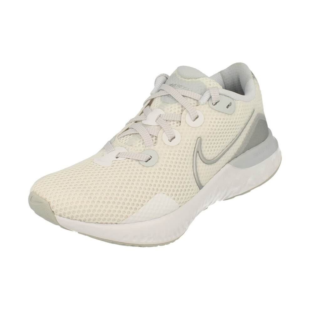 Nike Womens Renew Run Running Trainers Ck6360 Sneakers Shoes (Uk 3 Us 5.5 Eu 36, Pure Platinum Metallic Silver 003)