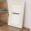 (A6 Pic (A5 Frame)) White Wooden Effect Picture Frame, Step Style Photo Frames, Wall Hanging Frames, Home Décor Frame With Ivory Mount 2