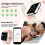 Vanntett IP67-smartklokke for kvinner til Android og iOS – treningssporer 11