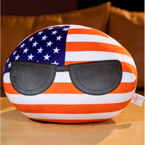 (30cm, Usa) CountryBall Plushie Polandball Plush Toy USA UK France ...