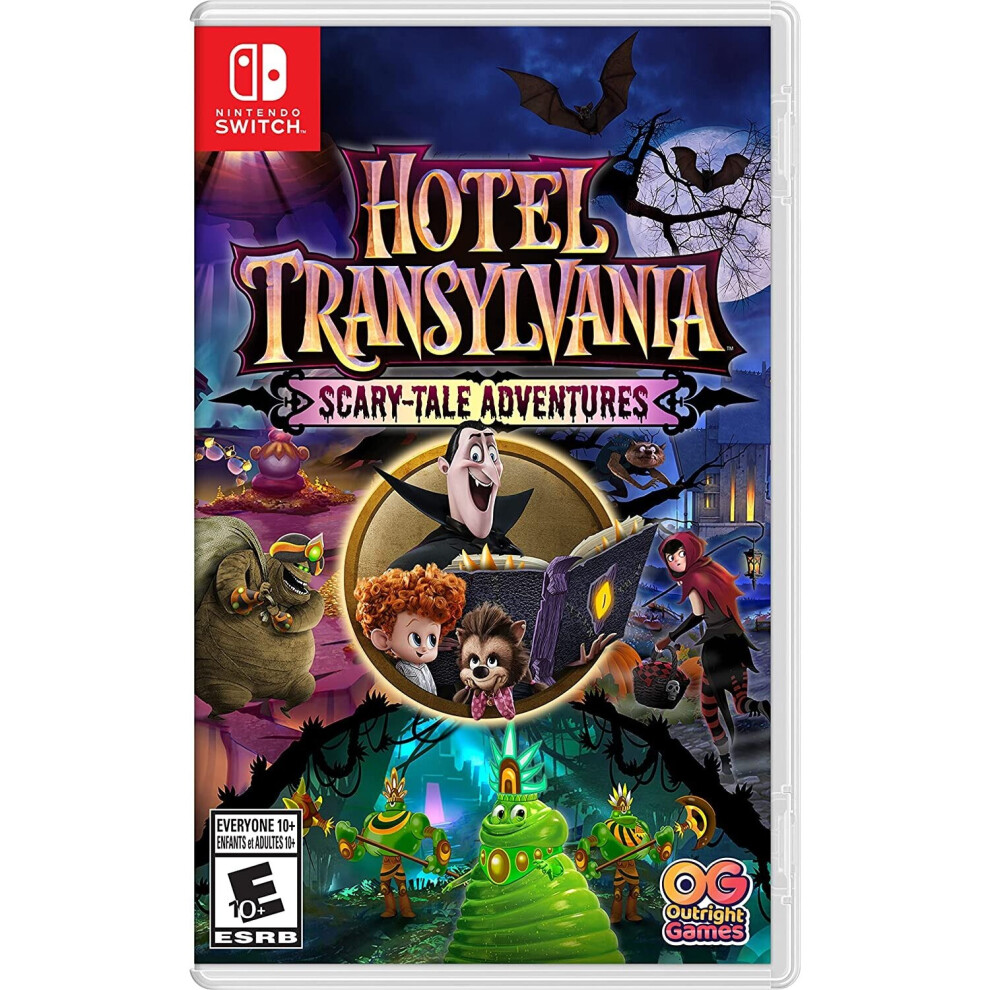 Hotel Transylvania Scary Tale Adventure Nintendo Switch Game (Ntsc) 819338021393