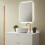Loops 500 x 700mm IP44 Backlit LED Bathroom Mirror & Demister - Diffused Tunable White 7