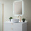 Loops 500 x 700mm IP44 Backlit LED Bathroom Mirror & Demister - Diffused Tunable White 8