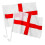 England St George Car Flag - Pack of 4 1