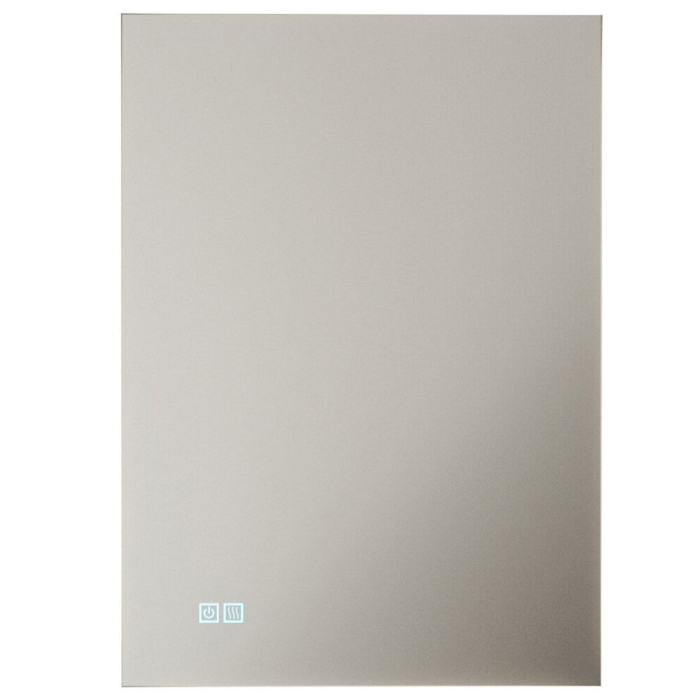 500 x 700mm IP44 Backlit LED Bathroom Mirror & Demister - Diffused Tunable White