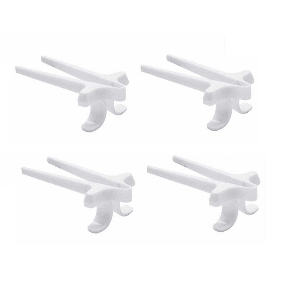 (White) Set of 4 Finger Chopsticks