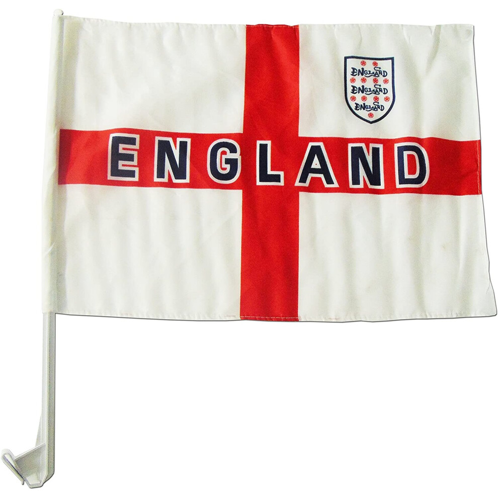 Ameego Pack Of Two England Car Window Flag