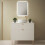 Loops 500 x 700mm IP44 Backlit LED Bathroom Mirror & Demister - Diffused Tunable White 5