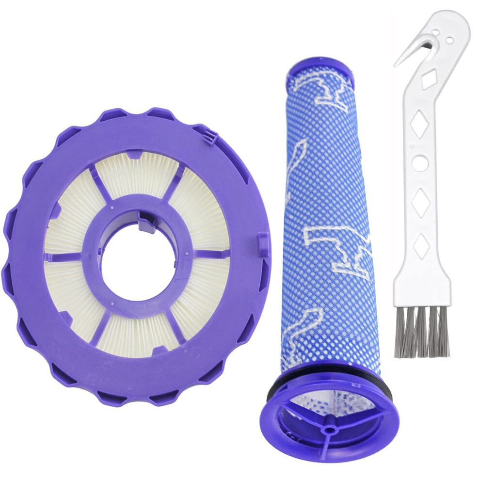 Spares2go Dc40 Filter Kit For Dyson Animal Multi Floor Pre Post Motor Hepa