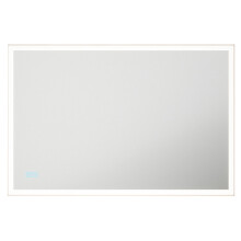600 x 900mm IP44 LED Bathroom Mirror & Demister - Tunable White Diffused Border
