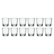 (12 Glasses, 240ml) 6/12 Bormioli Rocco Clear Drinking Tumblers Modern