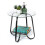 LIVIVO LIVIVO Round Glass Side Table 1