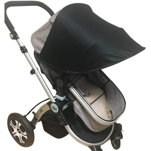 Pram Sun Shade Cover, Pushchair Sun Shade Cover Baby Stroller Awning Pram Sun Shade Canopy Baby