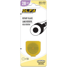 OLFA Rotary Blade 28mm 10/Pkg-RB28-10