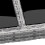 VidaXL vidaXL Gartentisch 250x100x75 cm Hartglas und Poly Rattan Grau 4