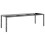 VidaXL vidaXL Gartentisch 250x100x75 cm Hartglas und Poly Rattan Grau 1