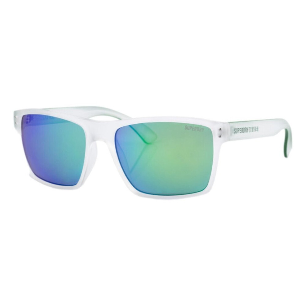 Superdry Kobe Sunglasses - Green / Crystal Colour: Green/Crystal