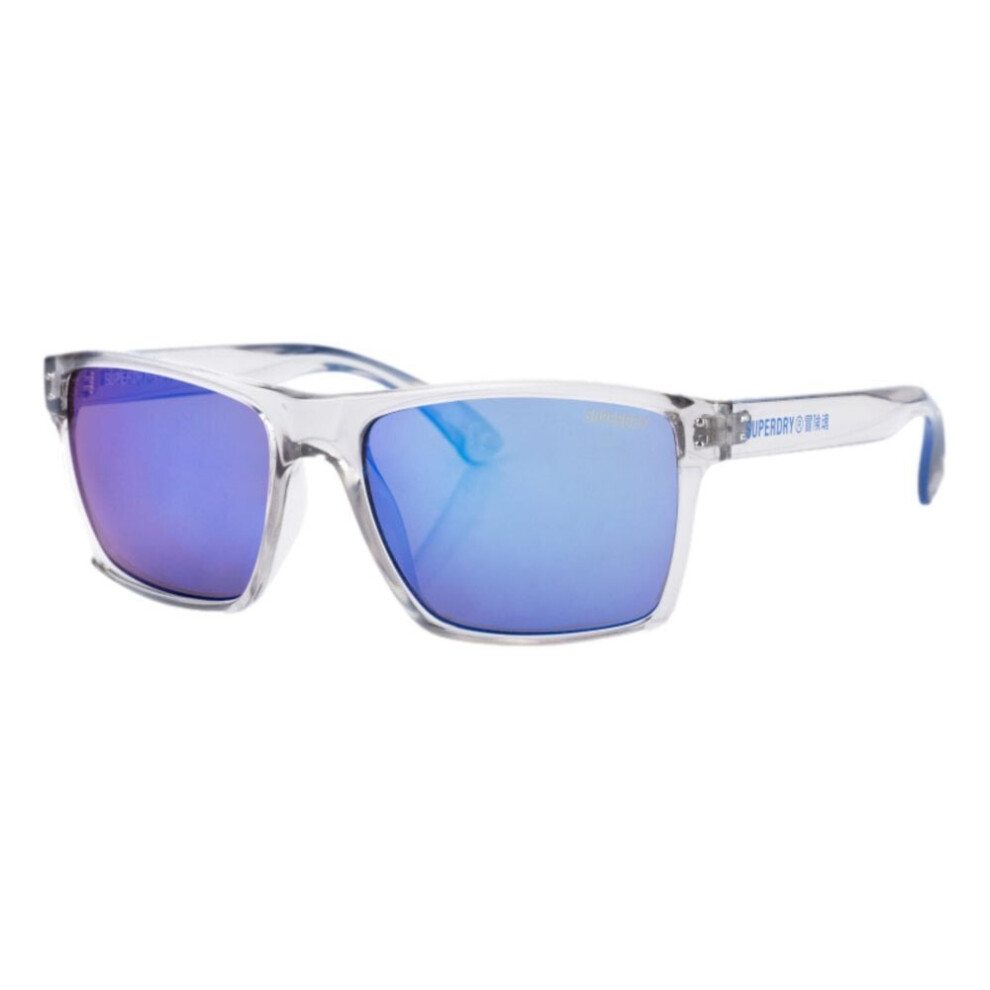 Superdry Kobe Sunglasses - Blue / Crystal Colour: Blue/Crystal