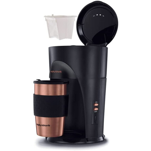 Morphy Richards Morphy Richards Coffee On The Go Special 2 Mug Edition Filter Coffee Machine 162743 1