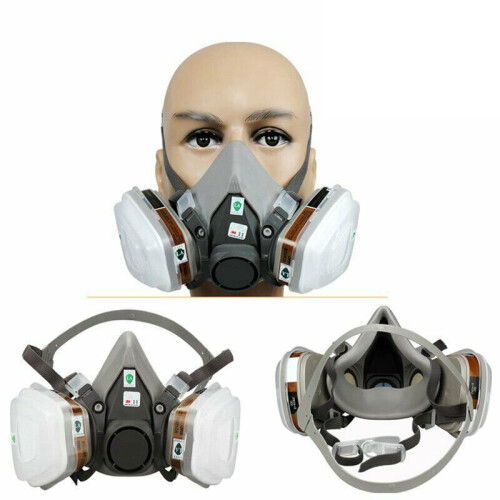 Atemschutzmaske, Sicherheitsstaubmaske, 6200 Wiederverwendbare Halbmaske 2