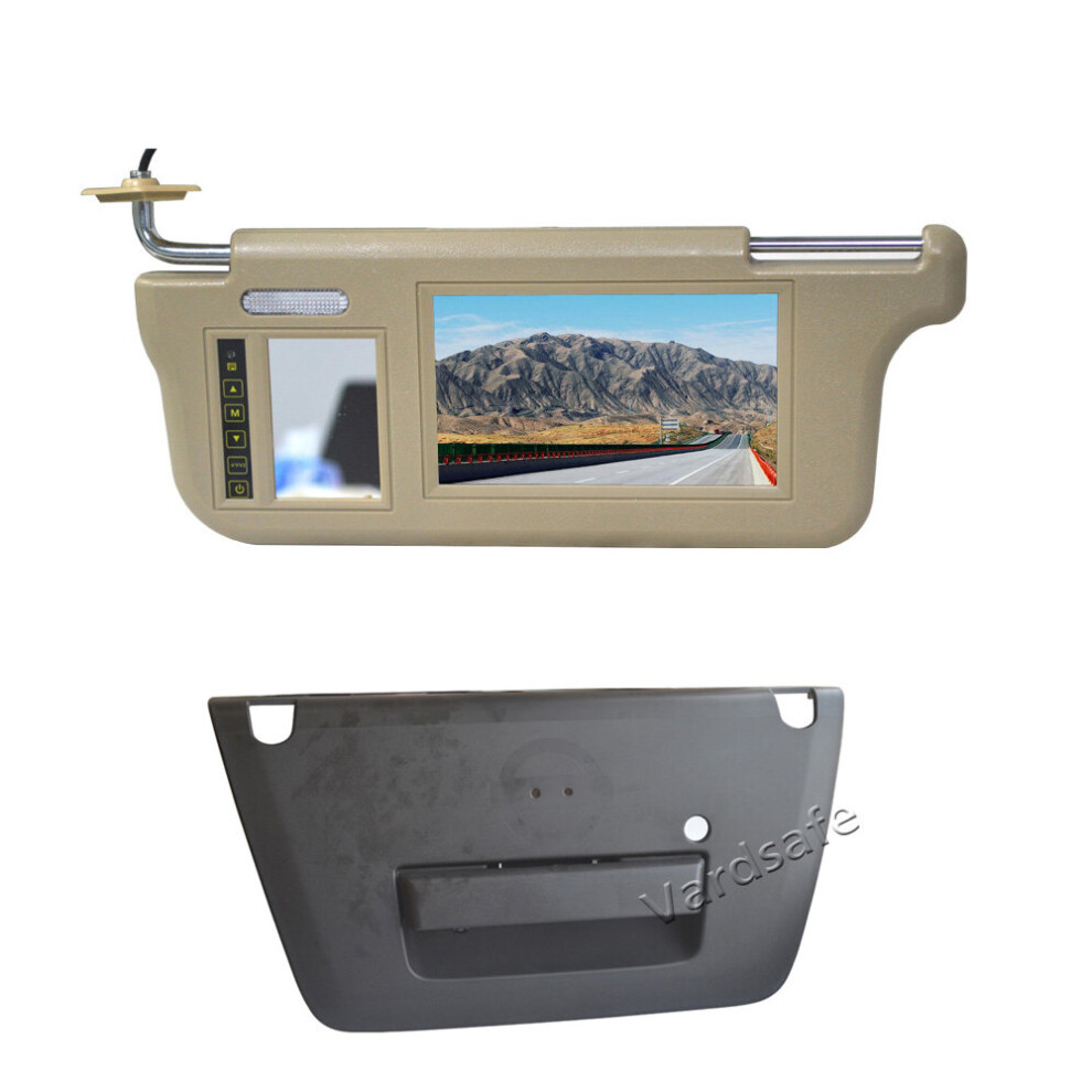 Sun Visor Rear View Monitor & Reverse Camera For Nissan Frontier 764481232168