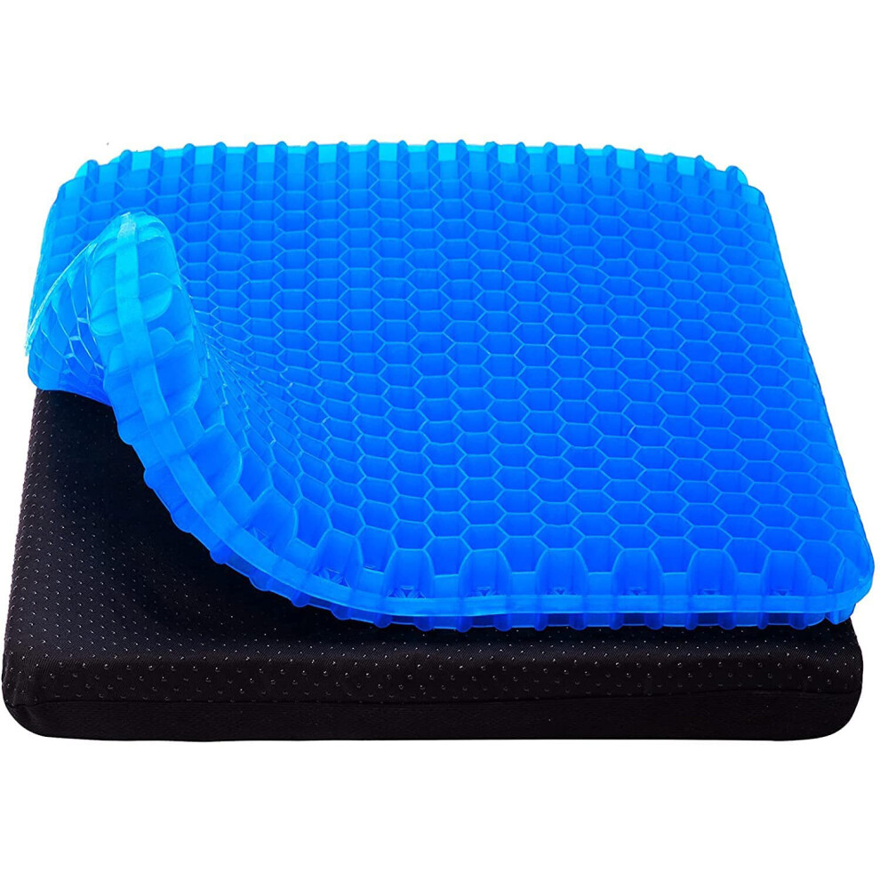 Gel Seat Cushion Double Thick Breathable Seat Cushion Cool Gel Cushion