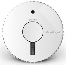 FireAngel FA6611-R Smoke Alarm, White (HJ8U) Replacement for ST-623E/baseplate, Optical Sensor, 2xAA Batteries, Silent Test