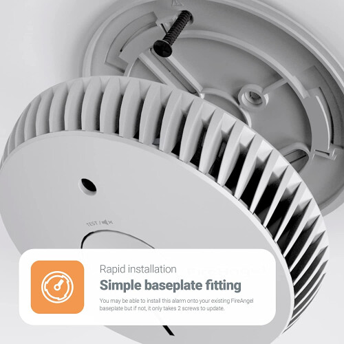 Fireangel FireAngel FA6615-R Smoke Alarm, White 2