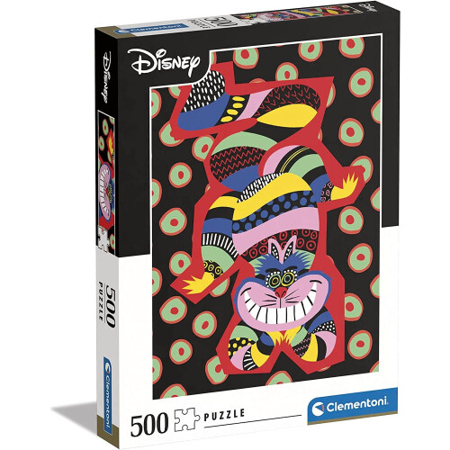 Clementoni Puslespil 500 HQ Cheshirekatten