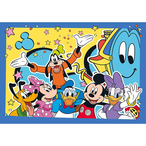 Clementoni Puslespil 2x20 Super Farve Mickey 1