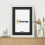 (A2 Pic (A1 Frame)) White  Wooden Effect Picture Frame, Step Style Photo Frames, Wall Hanging Frames, Home Décor Frame With Black Mount 13