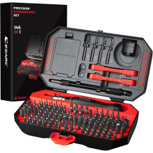 EZARC Precision Screwdriver Set, 145 in 1 Magnetic Torx Screwdriver Kit with Case Professional Repair Tool for Electronics PC...