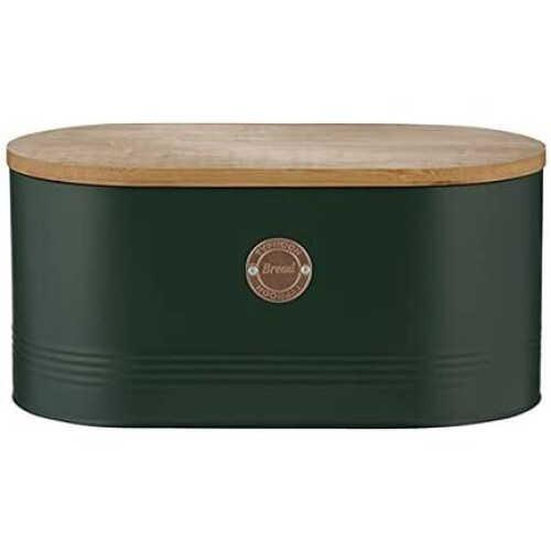 Typhoon Typhoon Bread Bin with Bamboo Lid 7.5 Litre