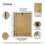 (A4 Pic (A3 Frame)) Grey Wooden Effect Picture Frame, Step Style Photo Frames, Wall Hanging Frames, Home Décor Frame With White Mount 3