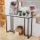 Luxury Hallway Console Table Sofa Display Narrow Table Shelf 4