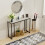 Luxury Hallway Console Table Sofa Display Narrow Table Shelf 5