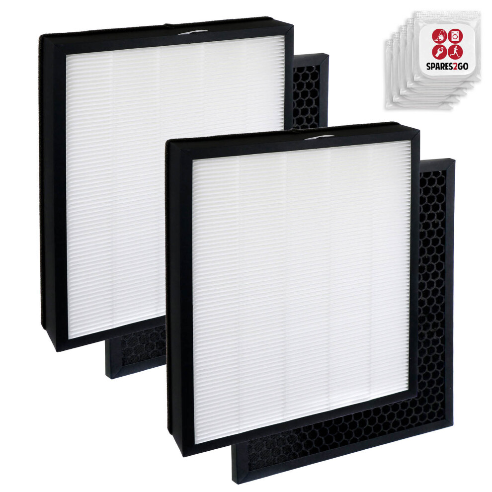 HEPA NanoProtect Filter for PHILIPS AC2889 AC3829 Purifier FY2422/30 x 2 + Fresh