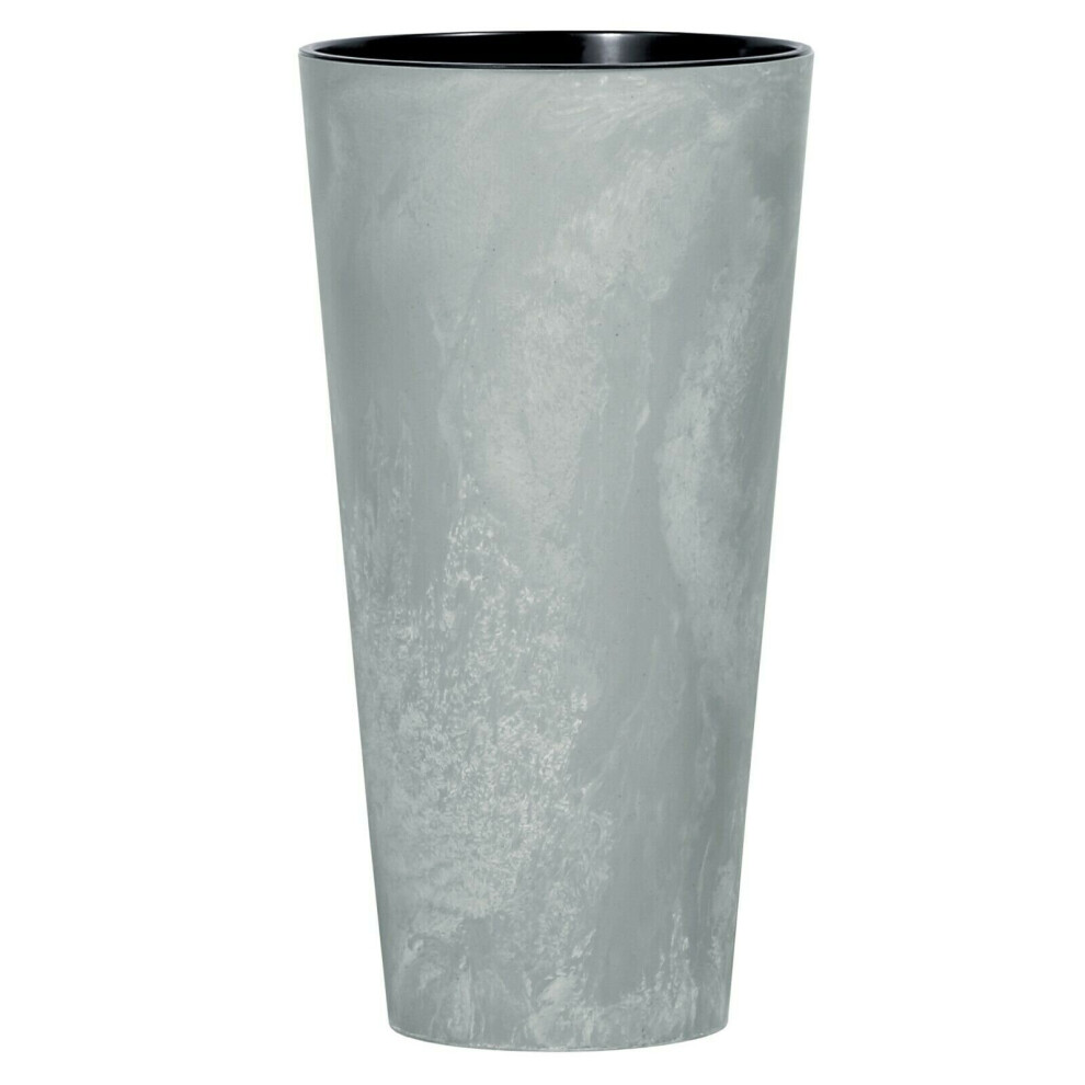 Urbn Living (Tall, 2) Concrete Effect Flower Plant Pot Planters Grey