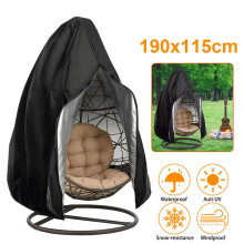 Patio Hanging Egg Chair Cover Outdoor Swing Egg Chair Cover Waterproof