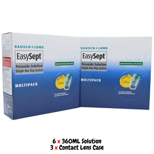 Bausch & Lomb Bausch & Lomb - EasySept 3x360ml - Twin Pack