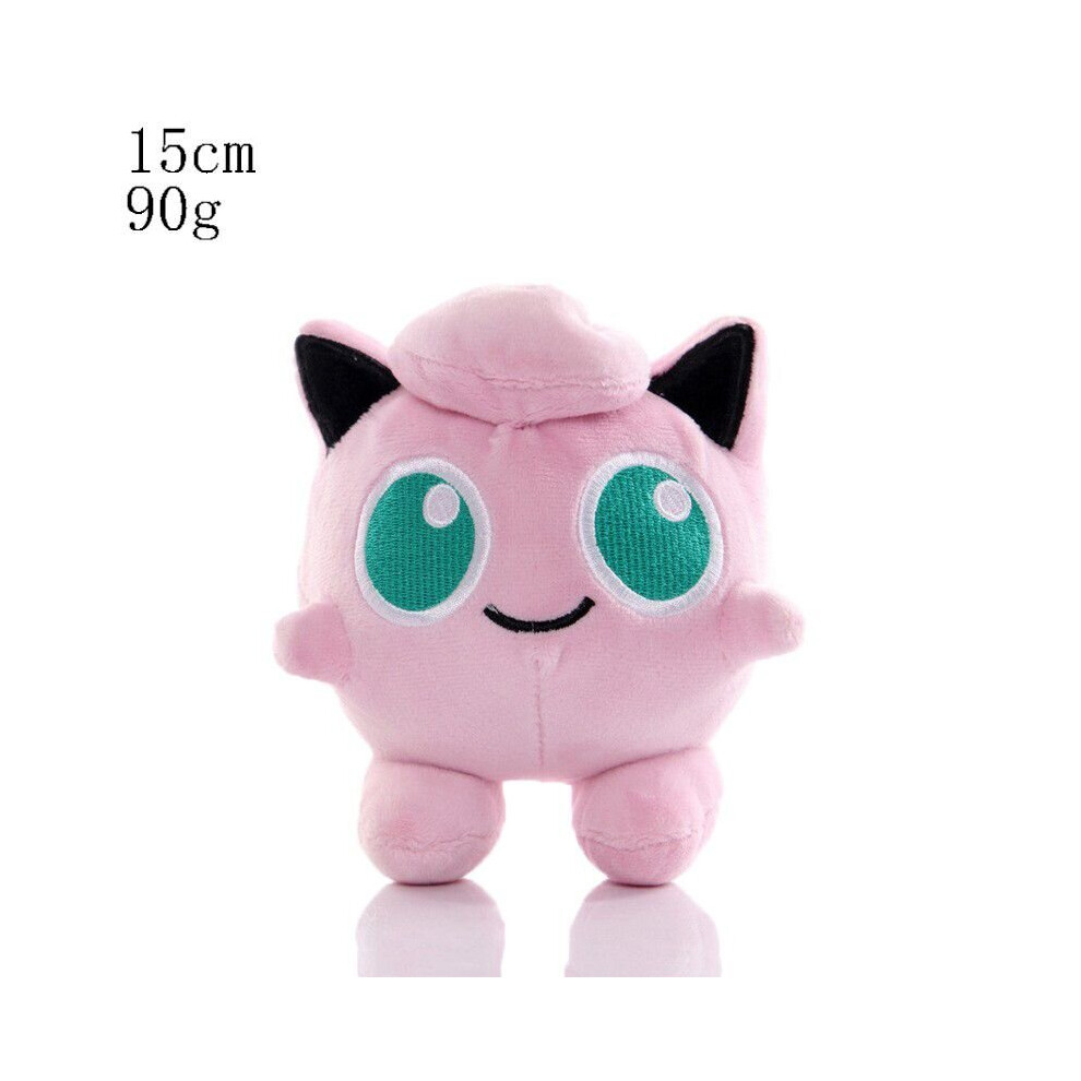 (Jigglypuff) 40style Anime Pokemon Pikachues Charmander Eevee Image Toys Cartoon Plush Doll
