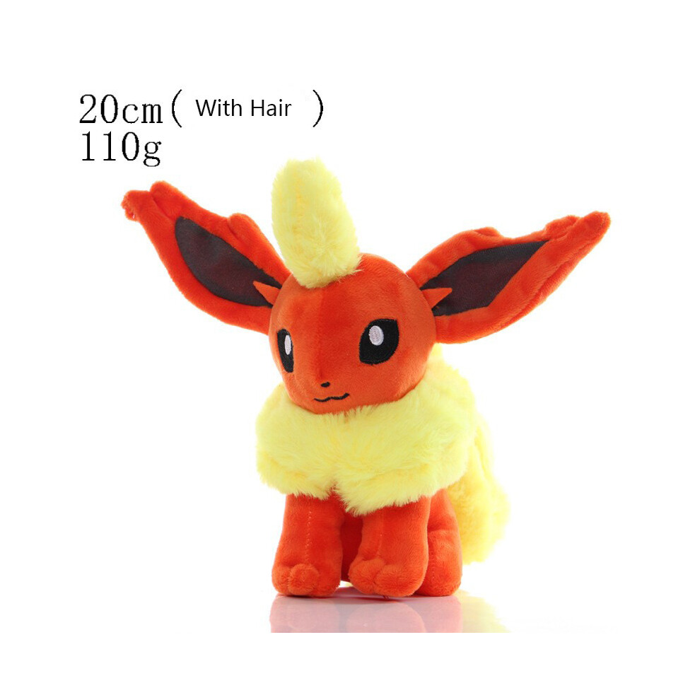 (Flareon) 40style Anime Pokemon Pikachues Charmander Eevee Image Toys Cartoon Plush Doll