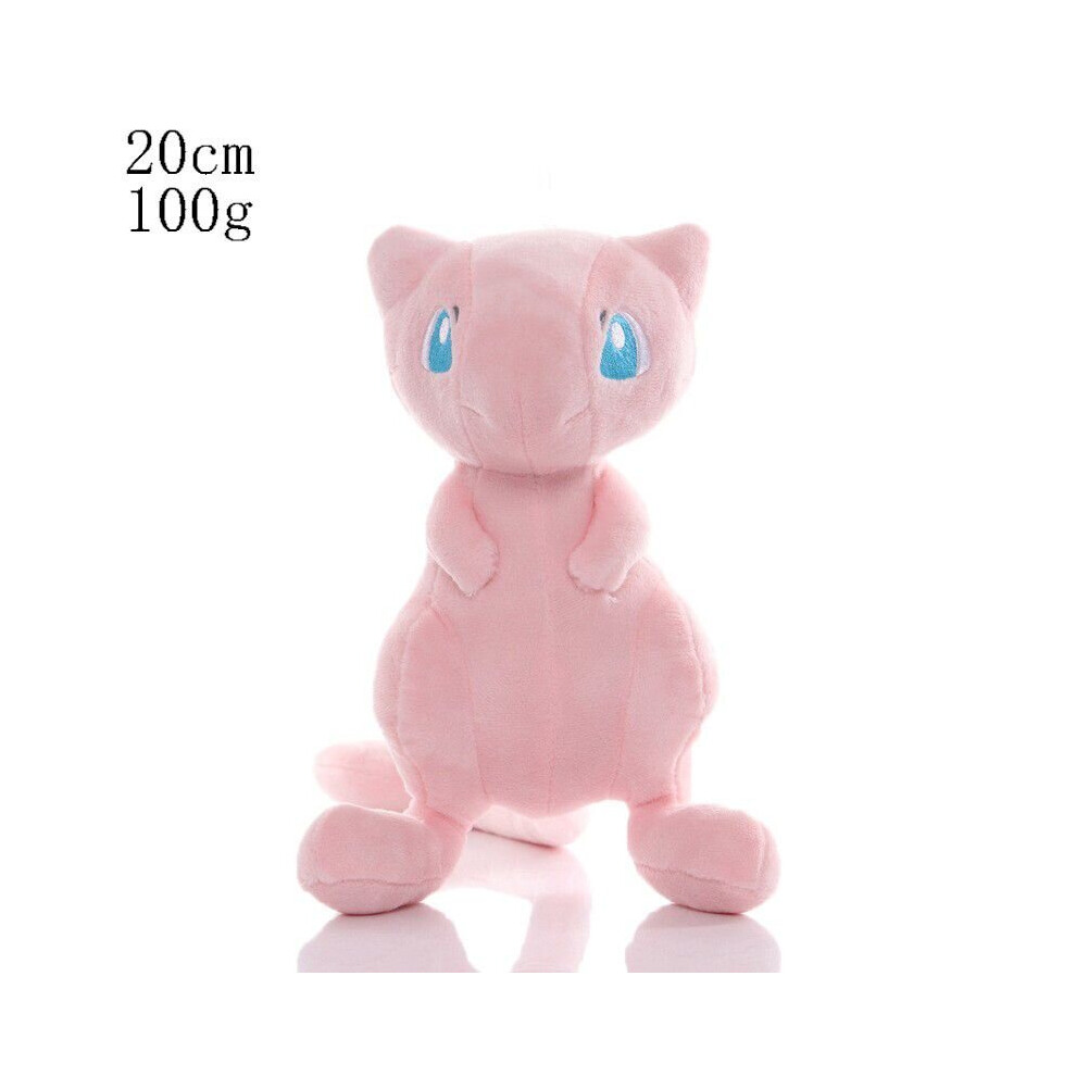 (Mew) 40style Anime Pokemon Pikachues Charmander Eevee Image Toys Cartoon Plush Doll