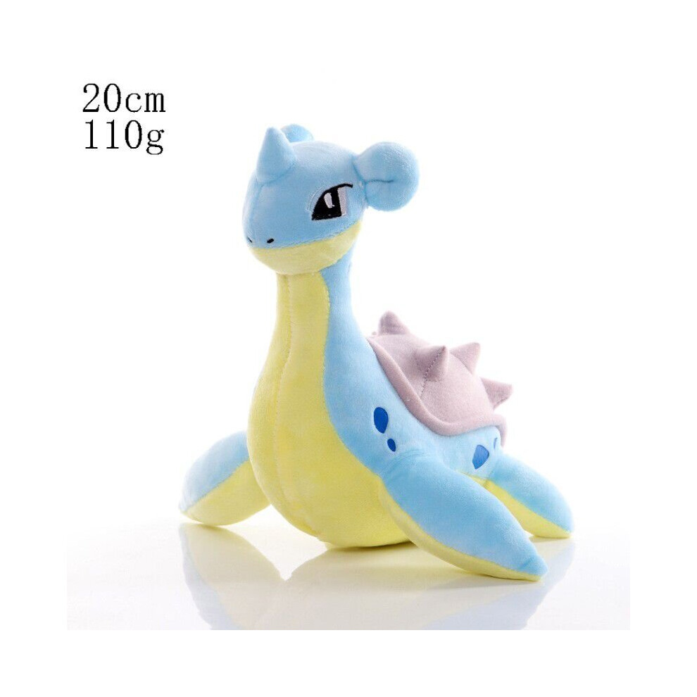 (Lapras) 40style Anime Pokemon Pikachues Charmander Eevee Image Toys Cartoon Plush Doll
