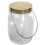 CK Tools Christmas decorated Glass Jar with LED Lights 1