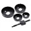 Rolson 4 Piece Contractor Holesaw Set 1