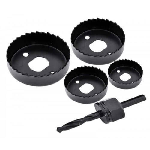 Rolson 4 Piece Contractor Holesaw Set