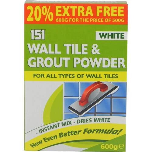 151 Wall & Tile Grout Powder 600g